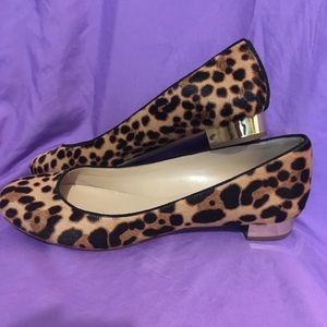 Leopard flats   J Crew